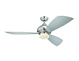 Energiespar Deckenventilator FANtastic 132 cm mit LED Beleuchtung und Fernbedienung
