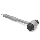 MOSCATELLI Vielseitiger, robuster und ergonomischer Campinghammer mit Haken zum Entfernen...