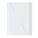 80 Blatt Seidenpapier Weiß, 50x35 cm Tissue Paper Verpackungsmaterial...