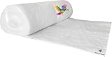 pemmiproducts Patchworkvlies aus Baumwolle 100 g/m², 1,5 m x 1m, ca. 1 cm dick,...