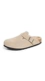 Birkenstock Herren Boston Soft Footbed, Taupe, 11-11.5 Narrow Women/9-9.5 Narrow Men