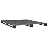 vidaXL Kiefernholz Massiv Palettenbett Palettenmöbel Massivholzbett Bett...