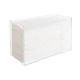 Dasing Papierhandtuchhalter Acryl für Arbeitsplatte, Durchsichtiger...