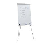 FRANKEN Flipchart, Beschreibbar, Magnetisch, Dreibeinstativ, 68 x 105 cm,...