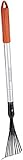 Black+Decker Rechen - Teleskopisch 78-111 cm - Aluminiumstiel und...
