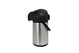 METRO Professional Airpot Pumpkanne, 1.9L, Edelstahl, Isolierkanne mit Zapfhahn,...