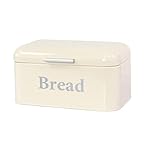 classics Brotkasten Moderner Brotkasten aus Metall mit Klappdeckel, Brotkasten, Gebäck-...