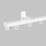 1-6m Vorhangschiene, Leise Vorhangschiene Aus Aluminium, Robuste Gardinenstangen, Decken-...