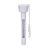 Schwimmbad Thermometer Pool, Schwimmbadthermometer Mit Seil, Schwimmende Pool Thermometers...