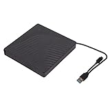 ciciglow Externes DVD Laufwerk, Externe USB3.0/USB2.0 Laufwerksbox, Externes CD...