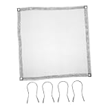 Gadpiparty Faltbares Kleines Feuerholzregal mit Hitzebeständigem Netz Funkenhemmendes...