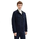 TOM TAILOR Herren Fieldjacke mit Brusttaschen aus Baumwolle, 10668 - Sky Captain...