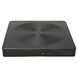 DAUZ CD-DVD-ROM-Laufwerk, Tragbares, Schlankes USB 3.0-Typ-C-externes DVD-Laufwerk,...