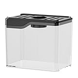Winzige Schreibtisch-Schüssel für Aquarien, Raumdekoration, mit buntem LED-Licht, für...