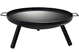 Feuerschale 58cm Eisenschale Feuerstelle Gartenfeuer Feuerkorb Pflanzschale