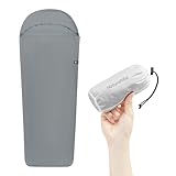 Naturehike Ultralight Hüttenschlafsack Schlafsack Liner - Bequem und tragbar 128g...