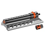 Gardena Viereckregner Comfort Aquazoom 250/1: Rasensprenger zur Bewässerung...
