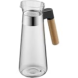 WMF Kineo Wasserkaraffe, 1 Liter, weite Öffnung, herausnehmbares Sieb, passt ins...