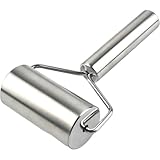 Hrippy Edelstahl-Nudelholz, Mini-teigroller, Antihaft-Nudelholz Zum Backen Von Pizza,...