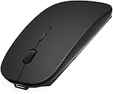 AE WISH ANEWISH Bluetooth Maus fur Mac/iPad/iPhone/PC/Computer, wiederaufladbar...
