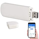 simvalley MOBILE LTE Stick: 4G/LTE-Surfstick, bis 150 Mbit/s, für bis zu 8...