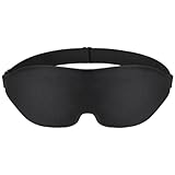 Verdunkelnde Augenmaske Zum Schlafen, 3d-schlafmaske Für Seitenschläfer, Konkav Geformte...