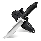 Ultraray Outdoor Messer D2, Jagdmesser Feststehende Klinge, Survival Messer Scharfes mit...