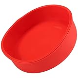 Qtynudy 8 (Ca. 20,3 Cm) Runde Kuchen Form-Silikon Form zum Backen Antihaft und Schnell...