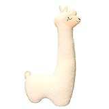 Crewell alpaka Kuscheltier,alpaka plüschtier seitenschläferkissen Kinder Kuscheltier...