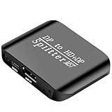 | 3.03 Zoll Switch | Bidirektionaler Umschalter Für 2 Monitore – Dp Splitter 4k...