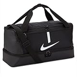 Nike, CU8096 Academy Team, Fußball Seesack, Schwarz / Schwarz / Weiss