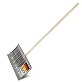 SHW-FIRE | Angara Schneeschieber Aluminium 35x50 cm mit Klemmfix Schnellbefestigung und...