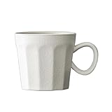 KUKUUU Keramik-Kaffeetasse, Teetasse, 170 ml, Weiß