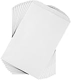 Geschenktüten-Set aus Papier, 15,9 x 22,9 cm, Weiß, 100 Stück