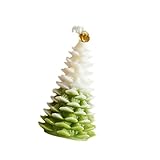 Urlaub Duft Kerze In Weihnachtsbaumformhandwerk Mit Natürlichen Wachsen Mischung Für...