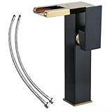 Stabile Konstruktion, LED-Wasserfall-Badezimmer-Wasserhahn, entworfen für lang anhaltende...