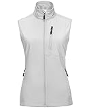 33,000ft Damen Leichte Laufweste Outdoor Softshell Weste Frau Ärmellose Jacke Winddichte...