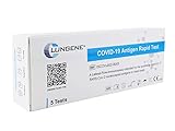 Clungene Corona Schnelltest Selbsttest, 5 Stück (1er Pack 5 stück）