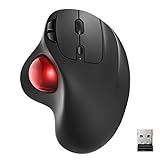 Nulea Kabellose Trackball Maus, Wiederaufladbare Ergonomische Maus, Präzises und...