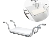 bimiti Badewannensitz, Badewannenbretter, rutschfest Sitzbrett Ausziehbare 72-82cm...