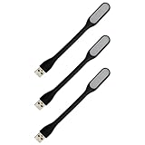 USB-Licht,Mini USB-LED-Licht-Lampe,Flexible USB LED Licht,3 Stück USB LED Licht,Mini...