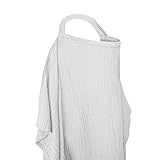 Stillabdeckung für Mütter - atmungsaktiver Stillschal mit verstellbarem Ring |...