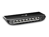 TP-Link TL-SG1008D 8 Port Gigabit Ethernet LAN Switch(Plastik, Plug-n-Play,...