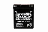 Motorradbatterie Kyoto GTX7L-BS (YTX7L-BS) wartungsfrei 12V 6Ah 114x71x131mm passend für...