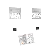Spiegel Aufhänger Set inkl. 2 Spiegelaufhänger - 70x70 mm Spiegelhalter und 2...