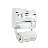 Leifheit Wandrollenhalter Parat F2 ComfortLine-Serie für insgesamt 3 Rollen,...