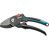 Gardena Gartenschere A/M: Stabile Baumschere mit Amboss-Schneide für holzige Äste und...
