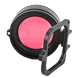 16x Makrolinsen-Filter-Kit, Optisches Glas + Aluminiumlegierung 16x HD-Makrolinsen Rot...