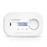 FireAngel FA6812 Kohlenmonoxid Melder, Tragbarer CO Melder mit LCD Anzeige – Mit...