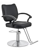 CO-Z Friseurstuhl Friseurstühle 360° Drehbar 15cm Höhenverstellbar, Hydraulischer...